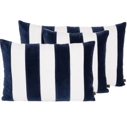 Coussin en lin et coton encre 40x60cm - Perth