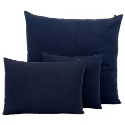 Coussin en lin et coton encre 40x60cm - Figari