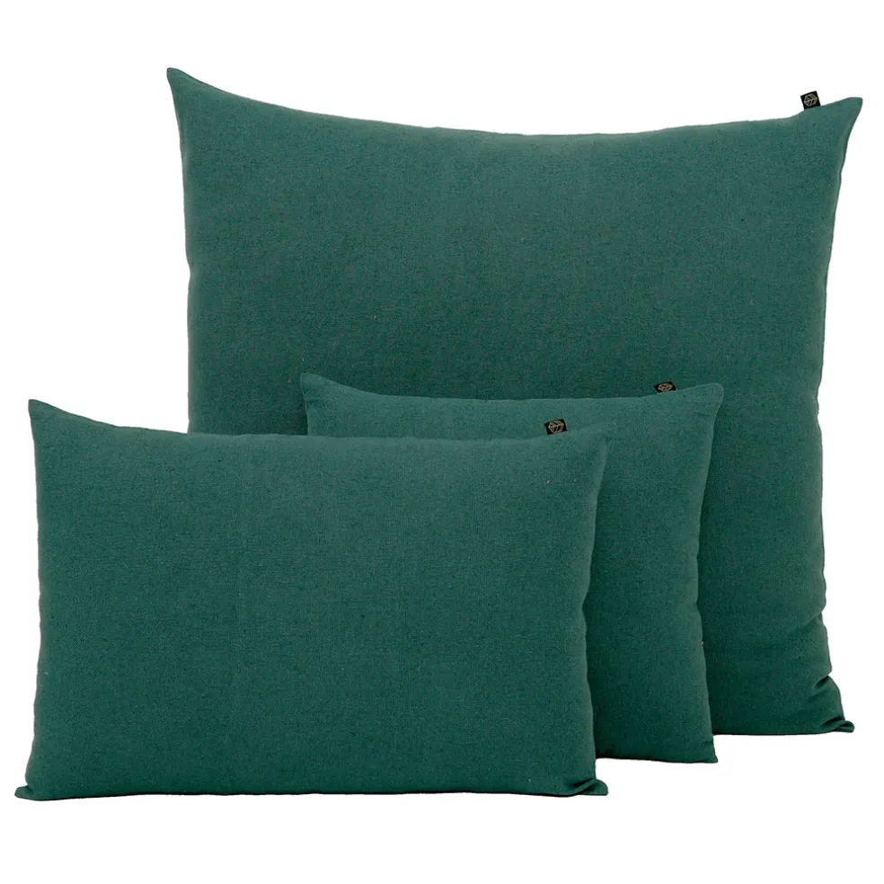 Coussin en lin et coton pigeon 40x60cm - Figari