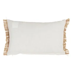 Coussin en lin fleur des champs 50x30cm - Louise
