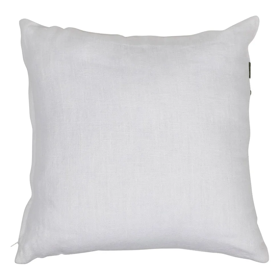 Coussin en lin pigeon 45x45cm - Malaga