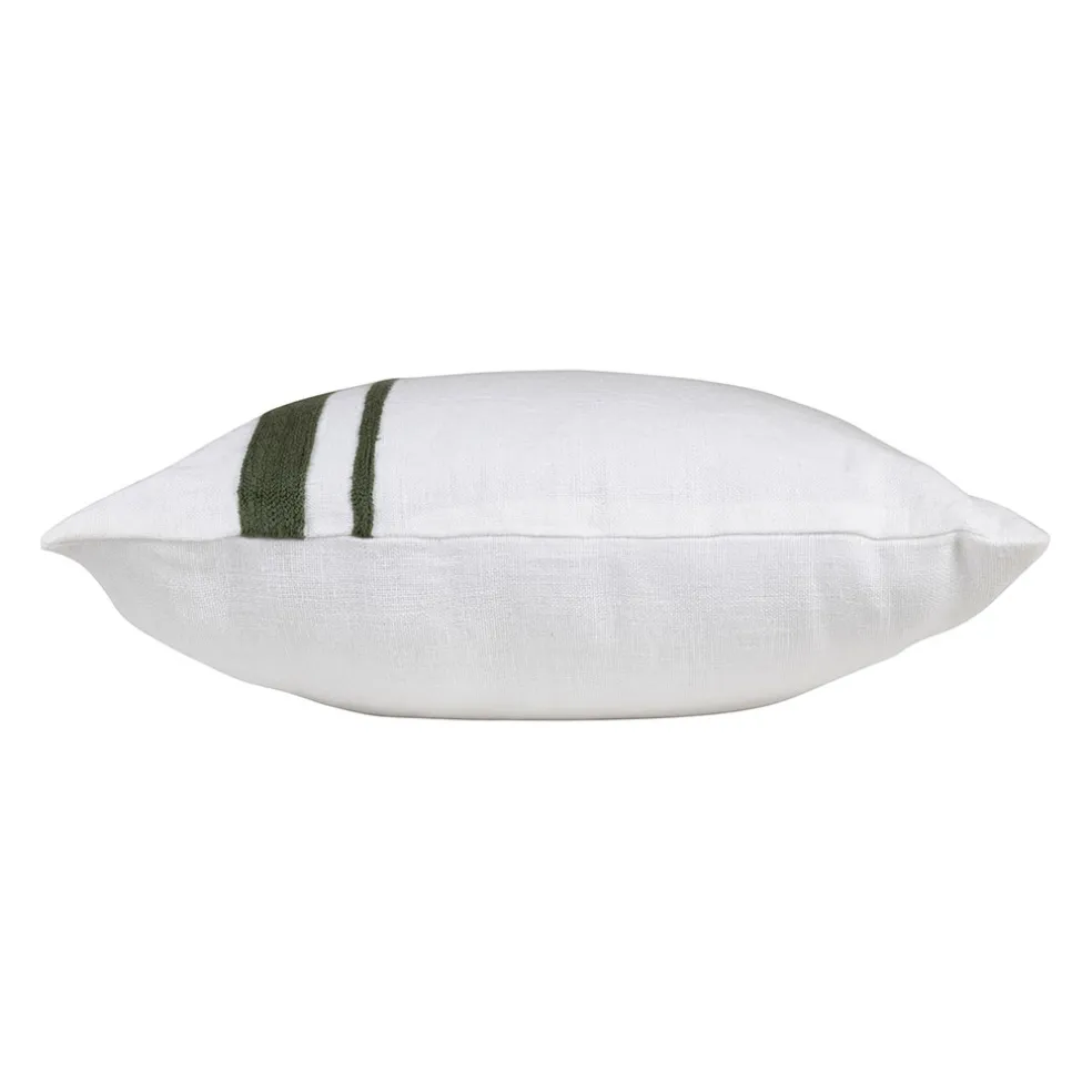 Coussin en lin pigeon 45x45cm - Malaga