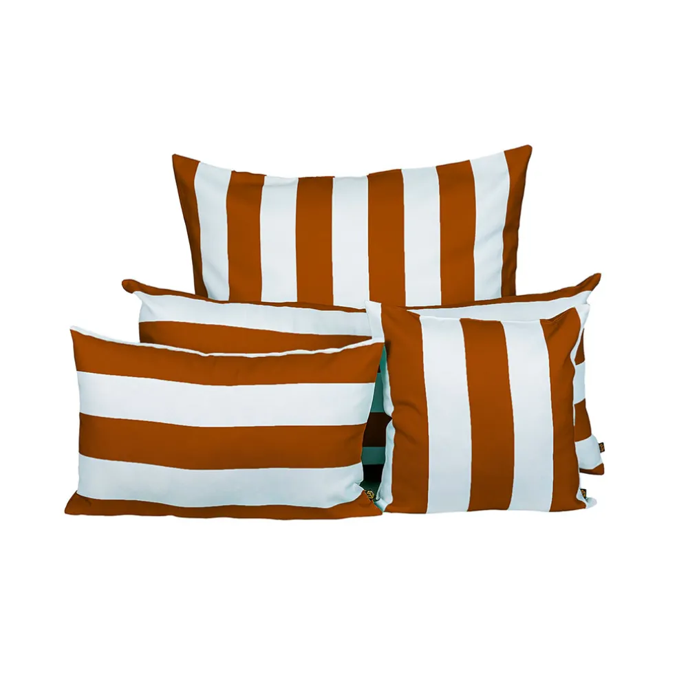 Coussin en polyester outdoor cuivre 40x60cm - Riviera