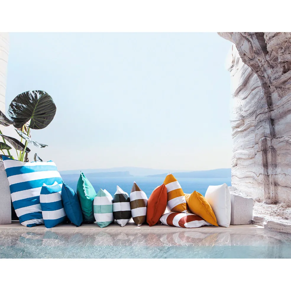 Coussin en polyester outdoor cuivre 40x60cm - Riviera