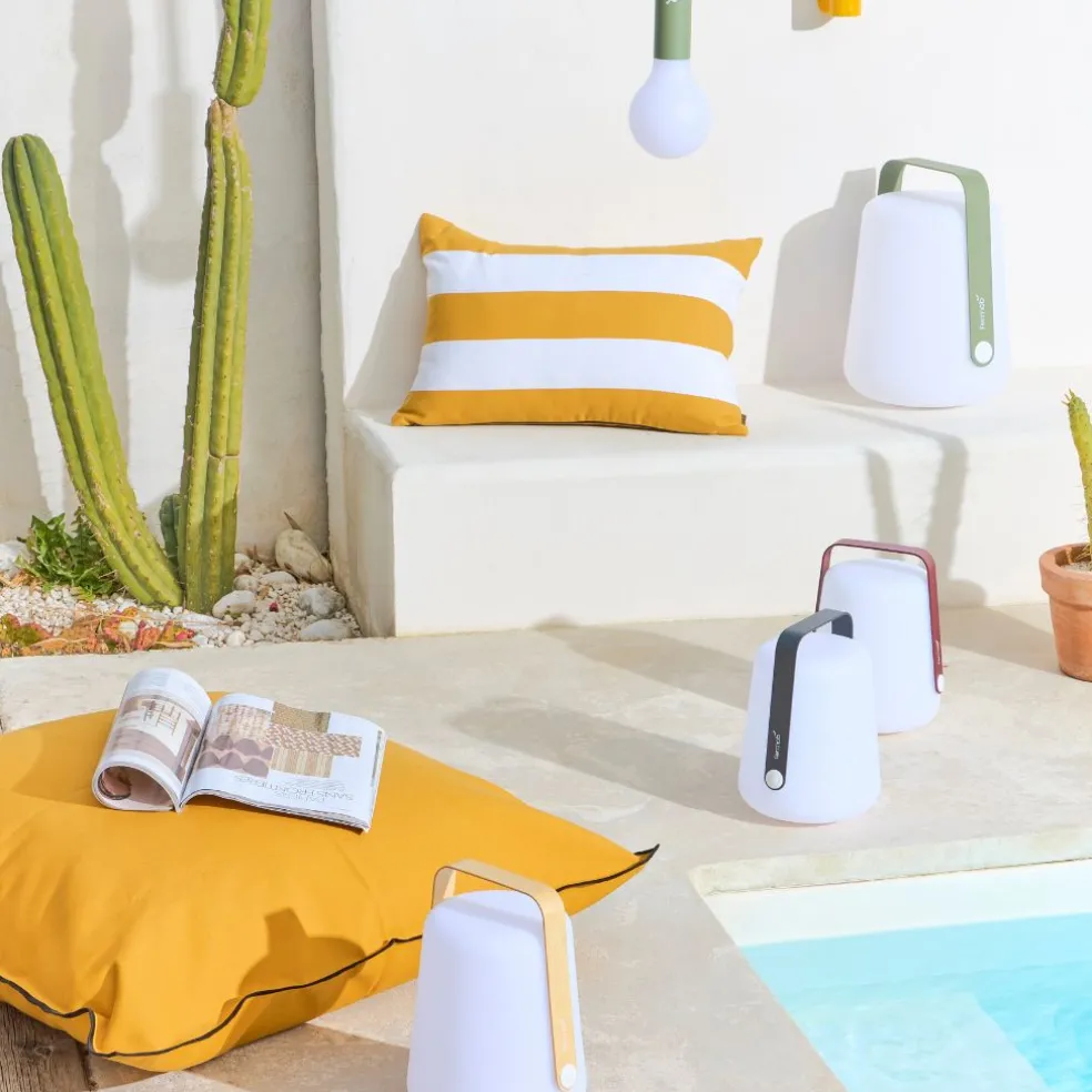 Coussin en polyester outdoor curry 40x60cm - Riviera