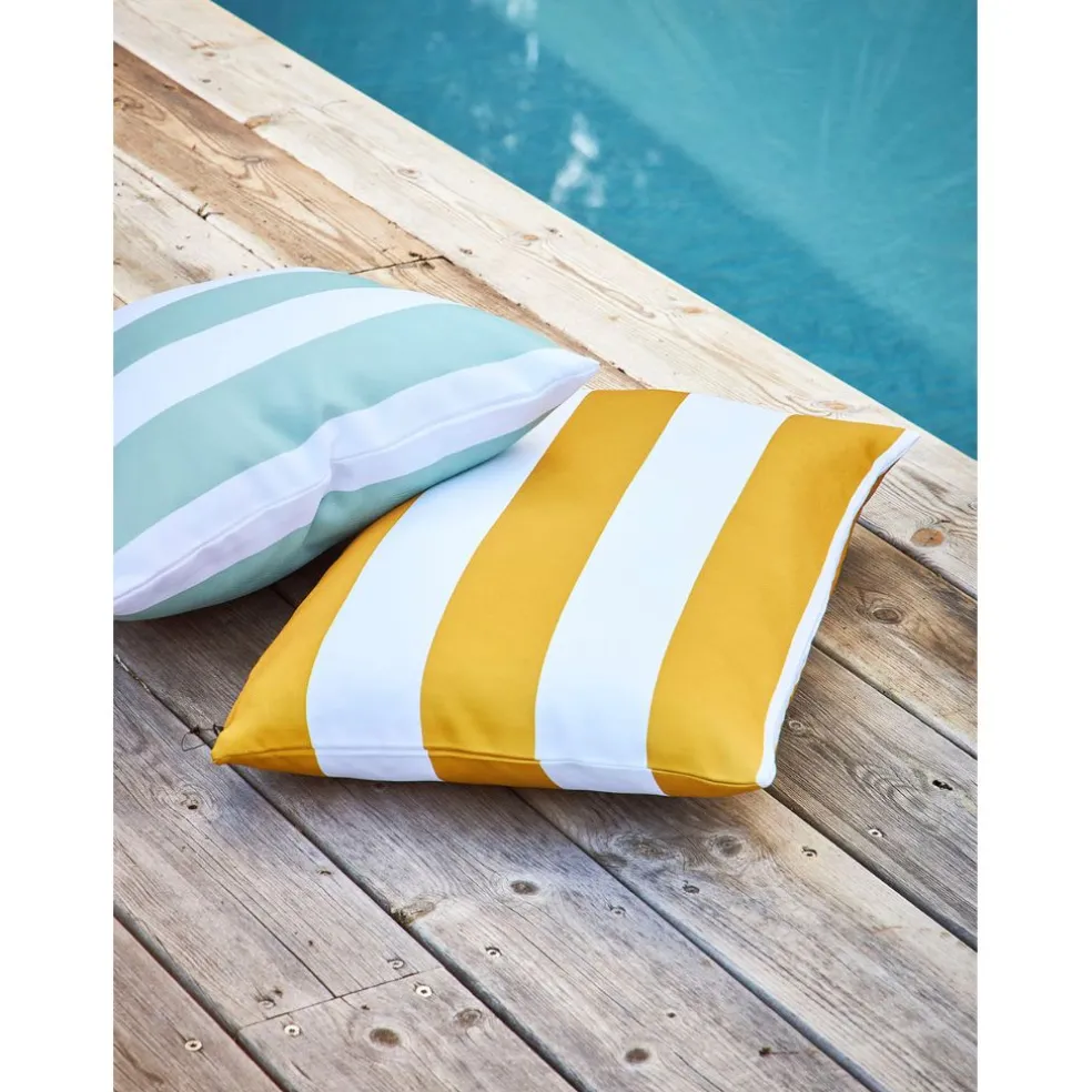 Coussin en polyester outdoor curry 40x60cm - Riviera
