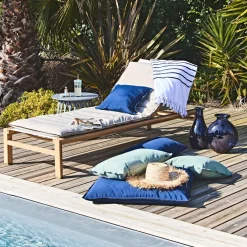 Coussin en tissu marine 45x45cm - Bimini