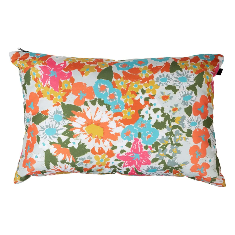 Coussin en tissu paprika 60x40cm - Faro