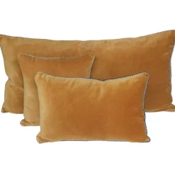 Coussin en velour chamois 40x60cm - Delhi