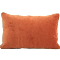 Coussin en velours brick 40x60cm - Delhi