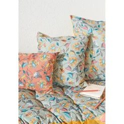 Coussin extérieur en coton vert 40x40cm - Kerala