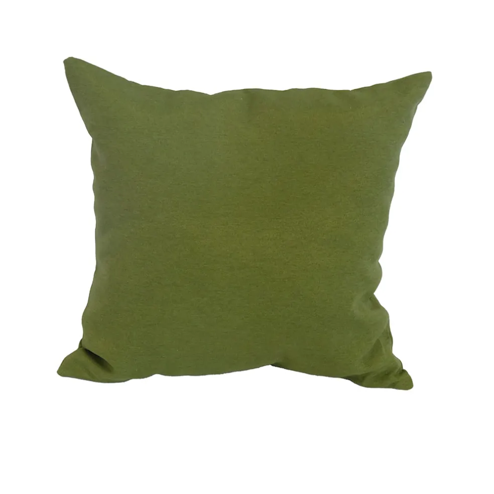 Coussin extérieur en coton vert 50x50cm - Colors