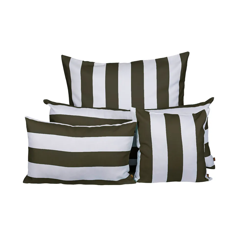 Coussin extérieur kaki 45x45cm - Riviera