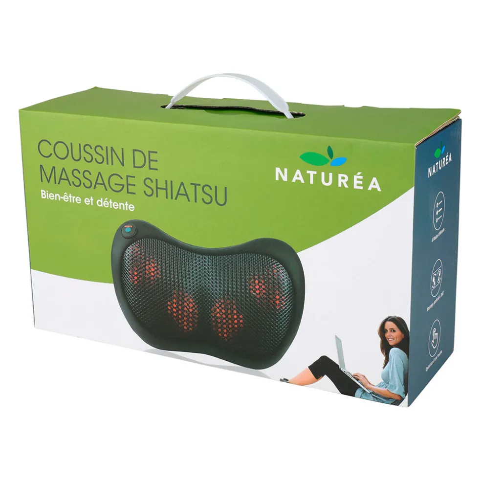 Coussin massage noir
