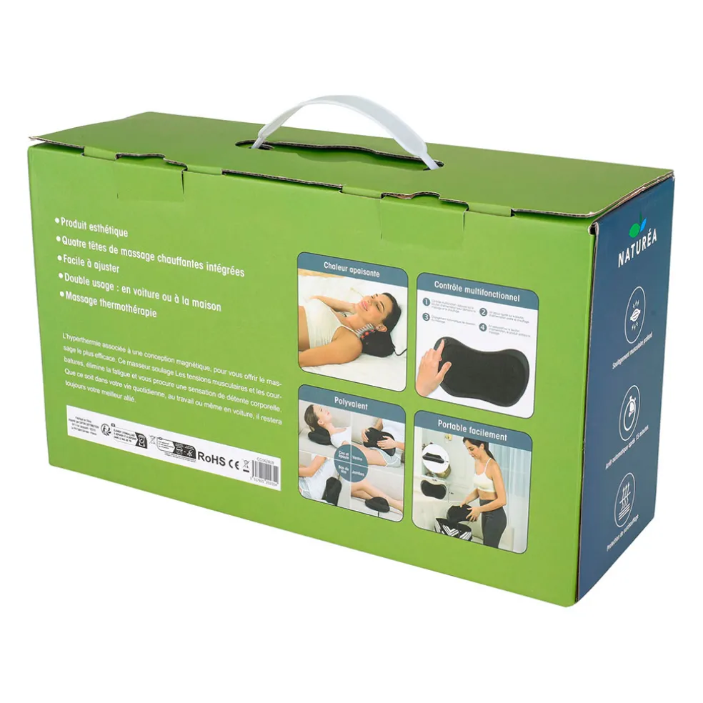 Coussin massage noir