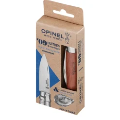 Couteau n°9 pour huîtres et coquillages en hêtre naturel