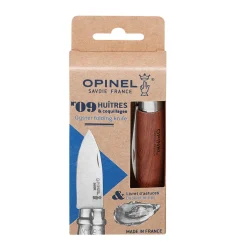 Couteau n°9 pour huîtres et coquillages en hêtre naturel