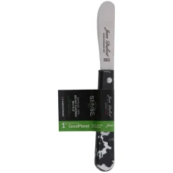 Couteau tartineur et étui black édition - Sense