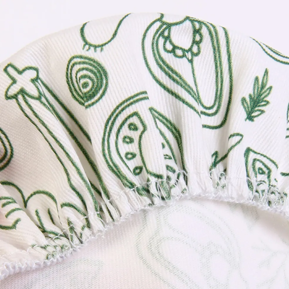 Couvercle en tissu reutilisable x3