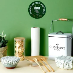 Couvercle en tissu reutilisable x3