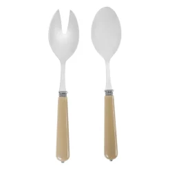 Couverts à salade en inox lin - lucie