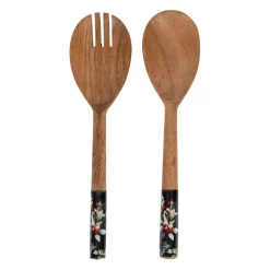 Couverts de salade en manguier noir - Airelle