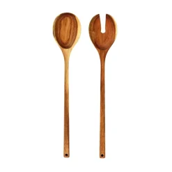 Couverts de service en acacia