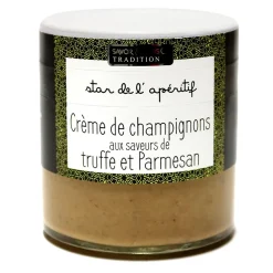 Crème champignon truffe+parmes