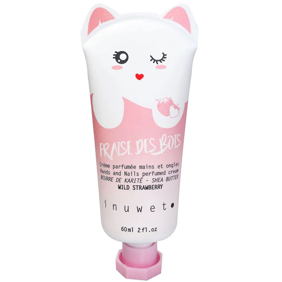 Crème mains naturelle et végan parfum fraise 60ml