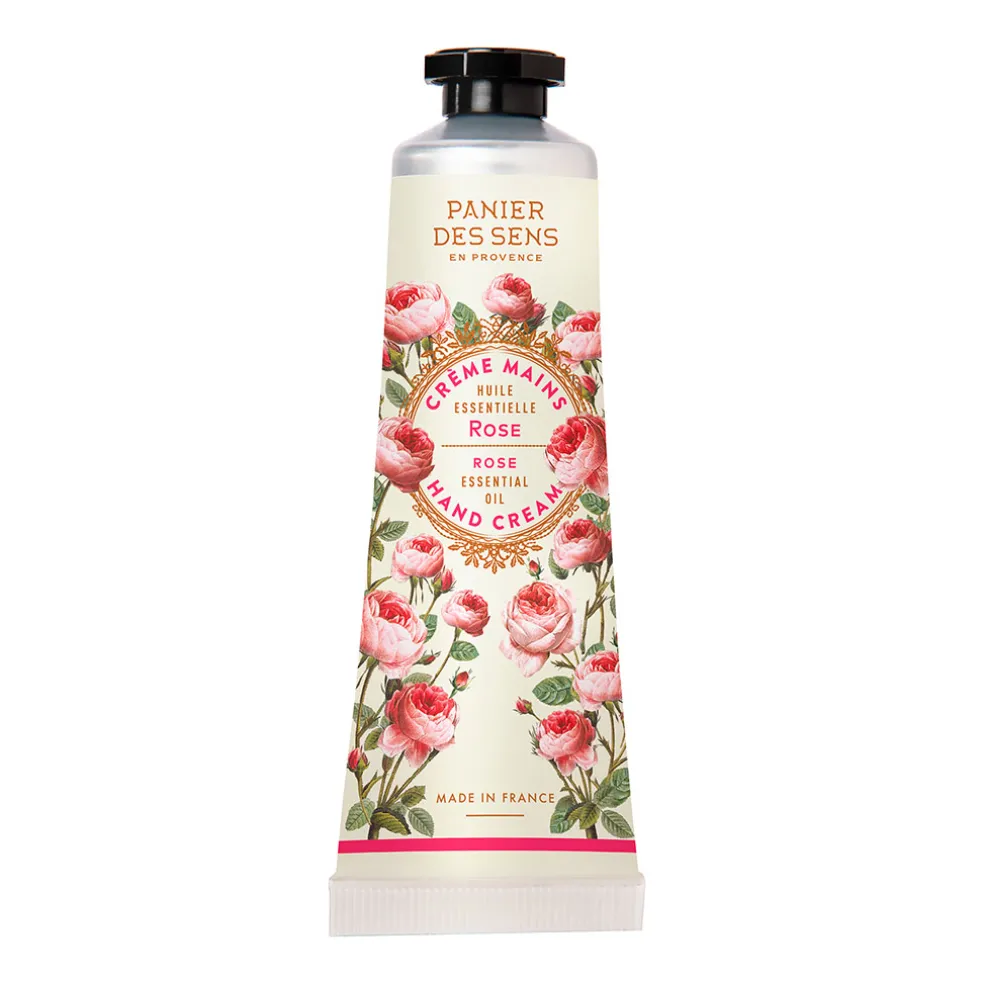 Crème mains rose régénérante 30ml - Les Essentiels