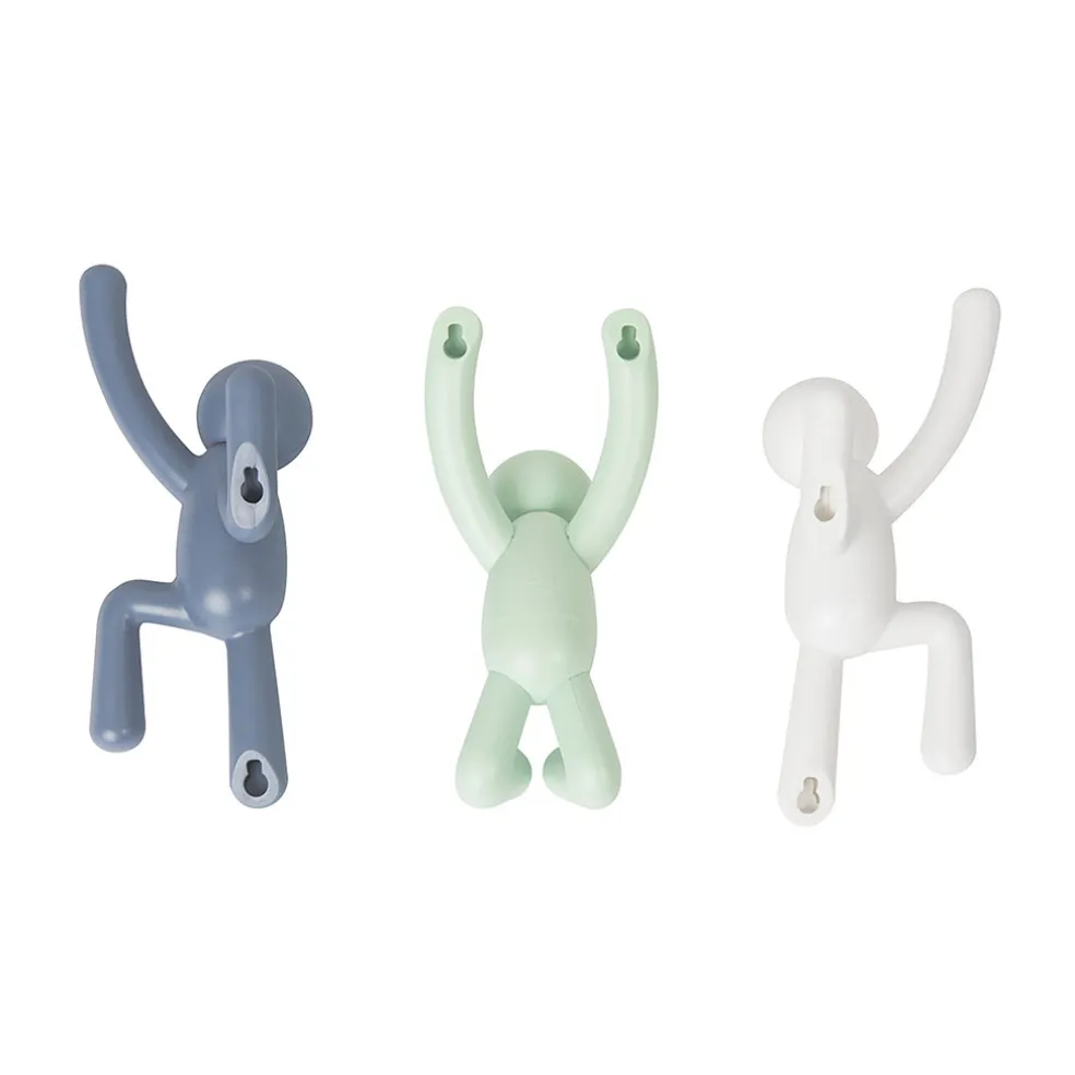 Crochet mural bonhomme pastel buddy