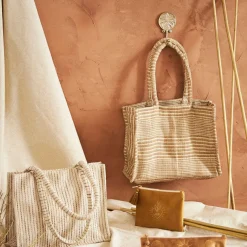 Crochet palmier doré - Tropic Étoile