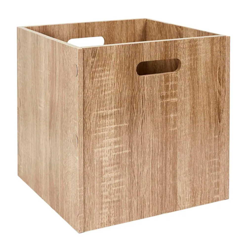 Cube de rangement en bois 30x30xh30cm