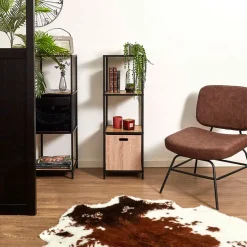 Cube de rangement en bois 30x30xh30cm