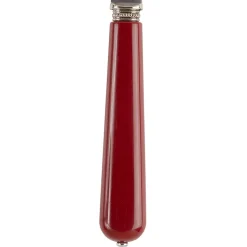 Cuillere lucie rouge en inox