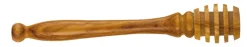 Cuillere miel en olivier boule 17cm
