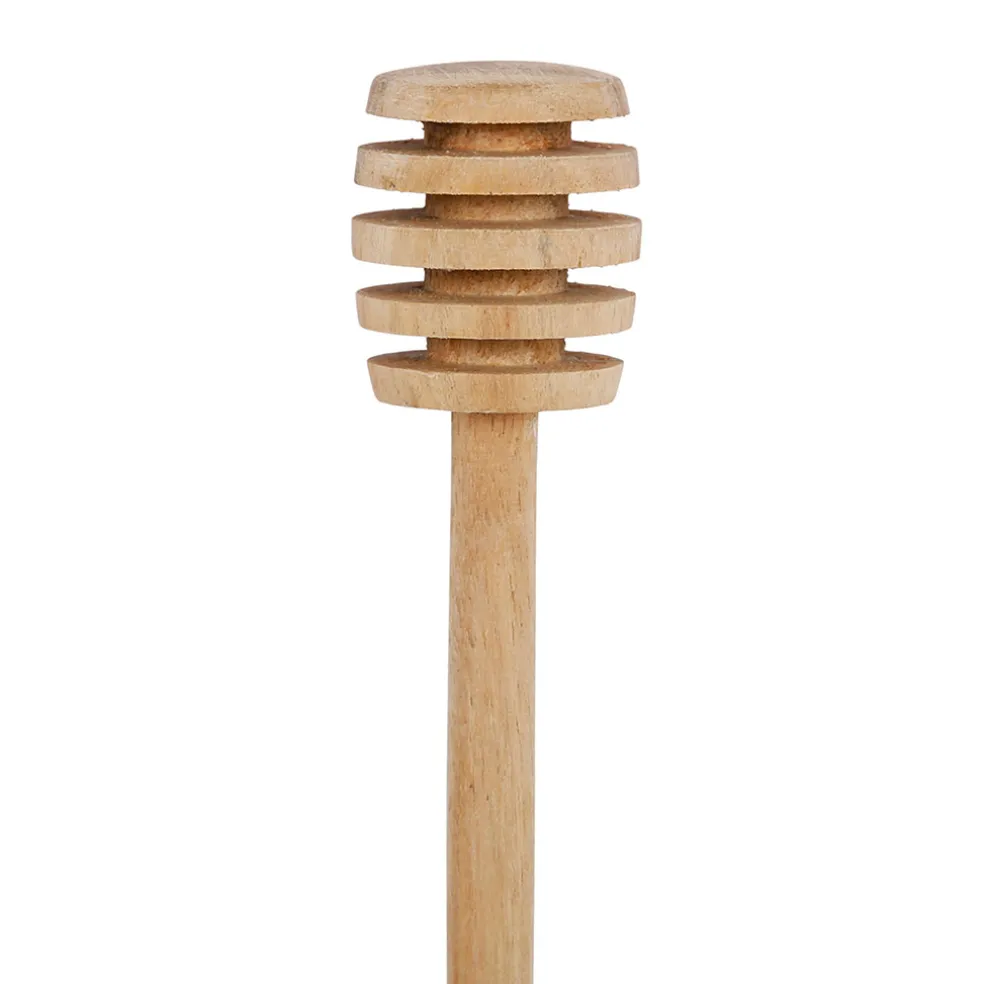 Cuillère à miel en bois naturel - dalbert