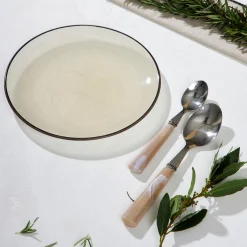 Cuillère en inox beige - Arbella