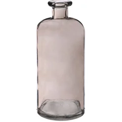 Dame jeanne 0.7l taupe en verre d8.5xh20cm