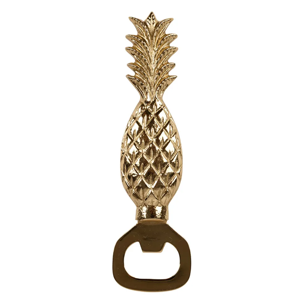 Décapsuleur ananas doré - Tropic Étoile