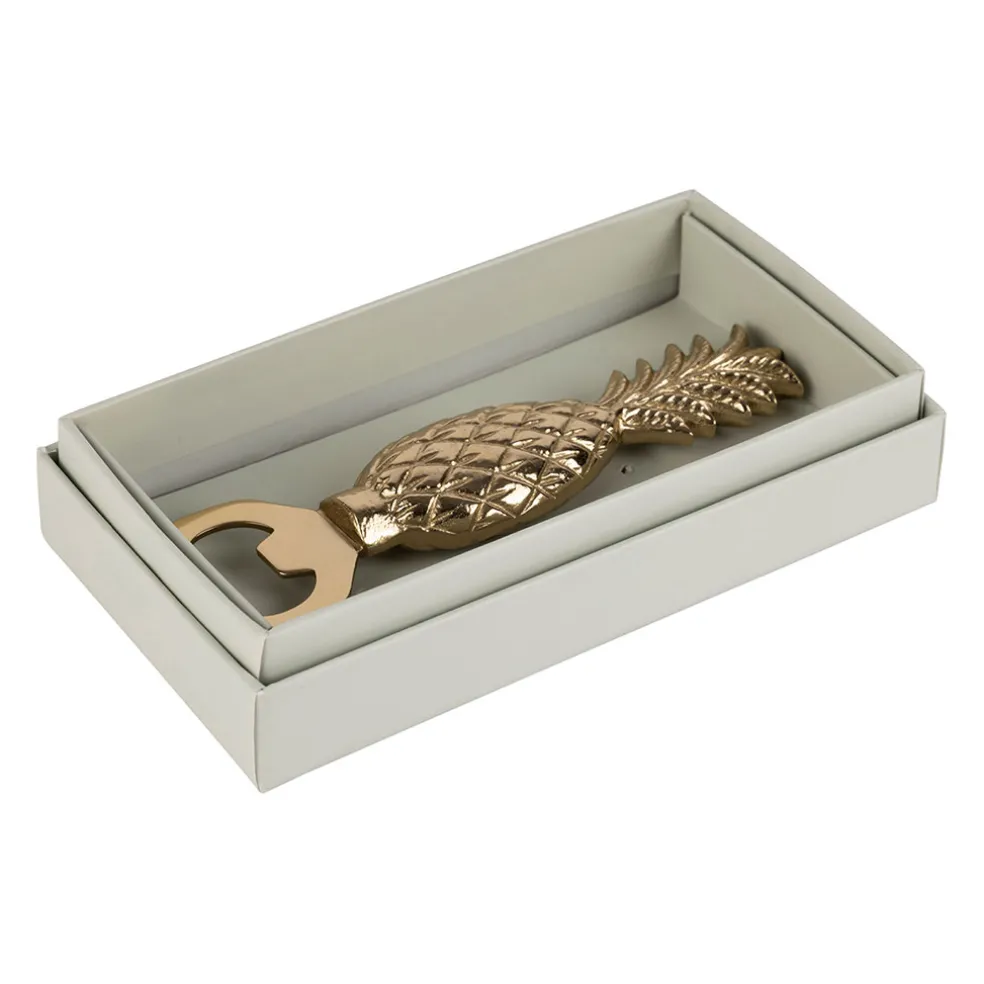 Décapsuleur ananas doré - Tropic Étoile