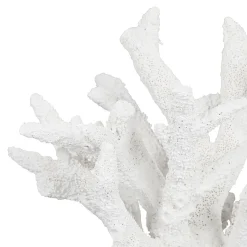 Déco corail en relief blanc - bordemer