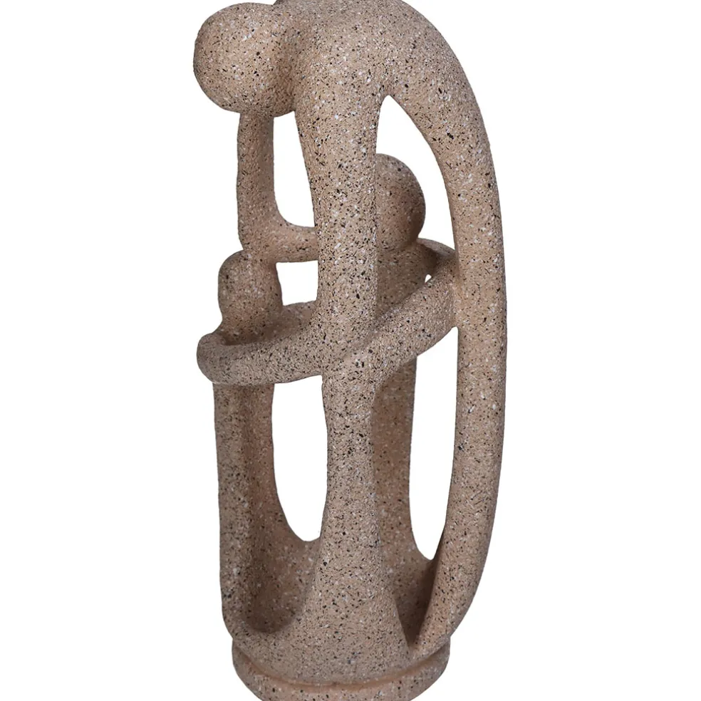 Déco homme beige h30cm