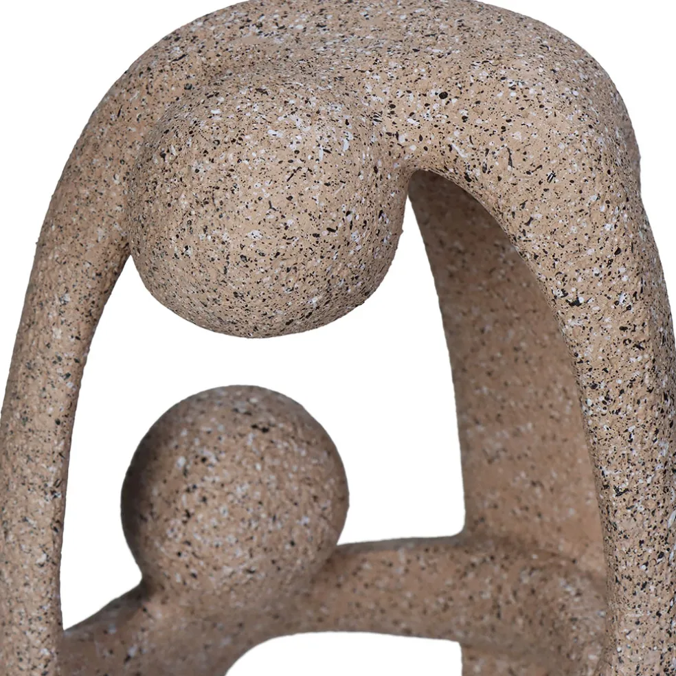 Déco homme beige h30cm