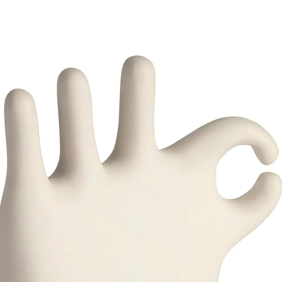 Déco main en grès écru - Organic