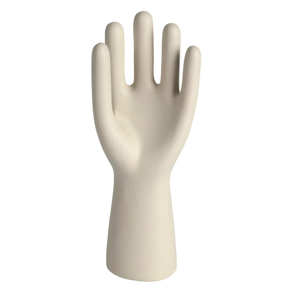 Déco main en grès écru - Organic