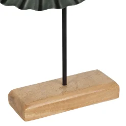 Décoration en manguier et fer émeraude - Amarres