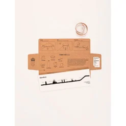 Décoration murale ligne barcelone 50cm noir