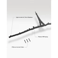 Décoration murale ligne Paris 50cm