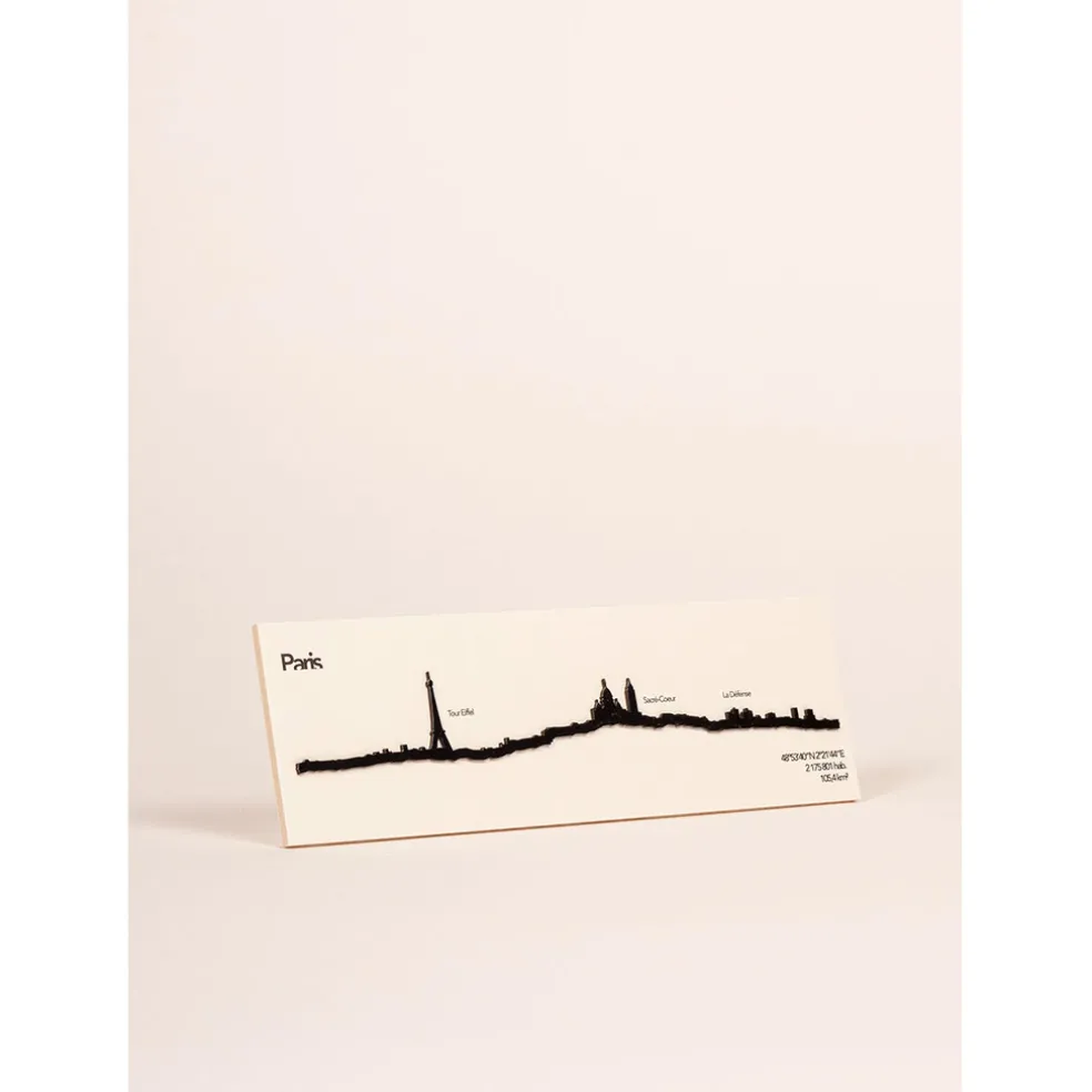 Décoration murale ligne Paris 50cm